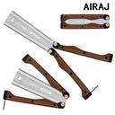 AIRAJ Double-Sided Folding Saw Gardening Pruning Tool