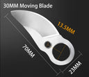 30mm SK5 Electric Pruning Shears Replacement Blades for Garden, Bonsai, and Fruit Harvesting