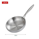 11-Inch Non-Stick 304 Stainless Steel Frying Pan Eco-Friendly Cookware