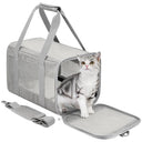 Pet Travel Messenger Carrier Bag Airline Approved Lightweight Handbag