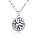 Tree Of Life Essential Oil Diffuser Necklace: Stainless Steel Beauty Gift  ourlum.com N2732-8  