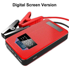 GKFLY 12V 800A Emergency Car Jump Starter & Power Bank with USB Charging and LED Flashlight