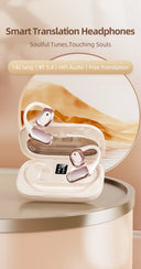 Earbuds Intelligent Translator Device Online 142 Languages