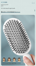 Japanese Vertical Fluffy Airbag Comb for Effortless Styling