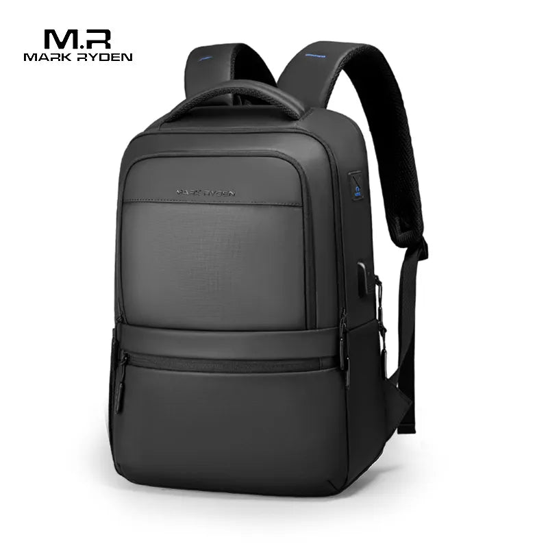 MARK RYDEN Multi Layers Men's Backpack Fits 15.6inch Laptop Water Repellent Backpacks for Students