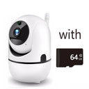 Ycc365 Plus Smart HD WiFi Camera: Enhanced Home Security Solution  ourlum.com white add 64G EU plug 