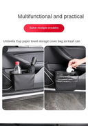 Car Trash Can Car Door Storage Box Foldable Hanging Bag