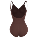 Seamless Backless Bodysuit Shapewear for Women with Open Crotch & Tummy Control