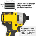 Magnetic Bit Holder for Dewalt/Milwaukee Drills Accessory