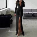 Allure Designer Bodycon Dress Chic Evening Attire Bold Twist