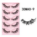 3D Cat Eye Wispy Manga Eyelash Extension Set - Natural Look & Easy Application