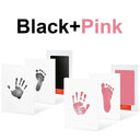 Baby Handprint Footprints Ink Pads Kit Capture Memories Safely