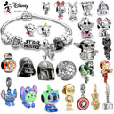 Disney Stitch Marvel Rescuer Star Charms Beads For Women