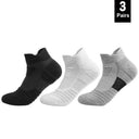 Ultimate Performance Soccer and Basketball Socks for Men and Women - Breathable, Anti-slip, Deodorant - Size 39-45  ourlum.com 3pairs-short-mixed EU39-45 