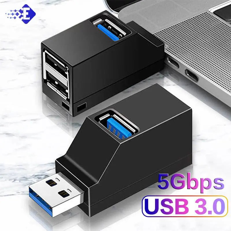 USB Hub Adapter Extender Splitter: Fast Data Transfer Solution  ourlum.com   