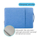 Laptop Sleeve Bag for Macbook Pro Air: Stylish Waterproof Notebook Cover  ourlum.com Light Blue 11 inch(30x20x2cm) 