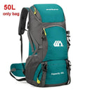 50L Travel Backpack Camping Bag For Men Large Hiking Bag