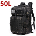 Versatile Waterproof Tactical Backpack for Hiking Fishing