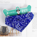 Pet Dog Bandana Collar with Leather Accessories: Cute Design, Quality Assurance, All Seasons.  ourlum.com   