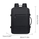 Expandable Waterproof USB Travel Backpack for Men with Large Capacity  ourlum.com   