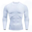 High-Performance Men's Compression MMA Fitness T-Shirt