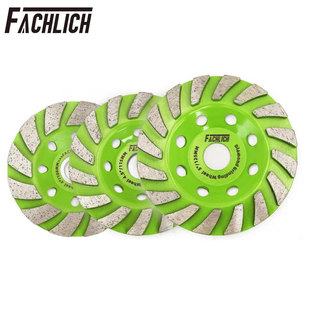 FACHLICH 1pc 100/115/125mm Diamond Grinding Wheel Stone Brick Granite Concrete Polishing Disc Cup Wheel Abrasive Tools  ourlum.com   