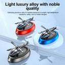 Solar Fragrance Car Air Freshener Helicopter Aroma Diffuser