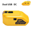 Dewalt DCB090 Battery Adapter with Dual USB Type-C Charger