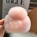 Crab Plush Fur Hair Clip: Trendy Accessory for Girls