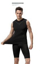 Compression Tank Top Men Gym Shirt Sleeveless Quick Dry