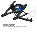 Adjustable Laptop Bracket Ergonomic Laptop Stand with Fan