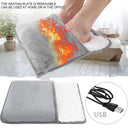 Winter Universal Electric Foot Heating Pad USB Charging 29cm