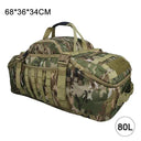 40L 60L 80L Travel Duffel Bag Military Tactical Backpack