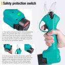 21V Battery-Powered Brushless Electric Shear Pruner Tool