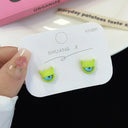 Kiss Jewelry Cute Monster Eyes Stud Earrings Trendy Kpop Fashion Gift