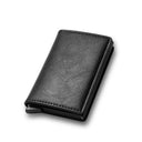 RFID Carbon Fiber Men's Wallet Personalized Security Style