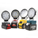 18V Battery LED Work Light for Camping and Emergencies