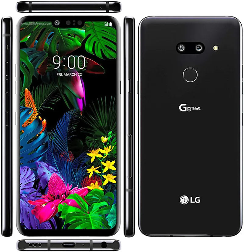 Original Unlocked LG G8 ThinQ 4G LTE Mobile Phone G820N G820UM Android  SmartPhone 6GB+128GB 6.1 Dual Camera NFC CellPhone