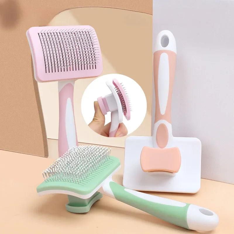 Pet Grooming Tool: Stainless Steel Needle Comb for Hair Removal and Skin Care  ourlum.com   