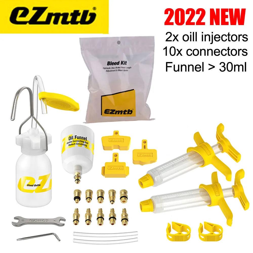 EZMTB Hydraulic Disc Brake Bleed Kit: Bike Repair Tools & Essentials  ourlum.com   