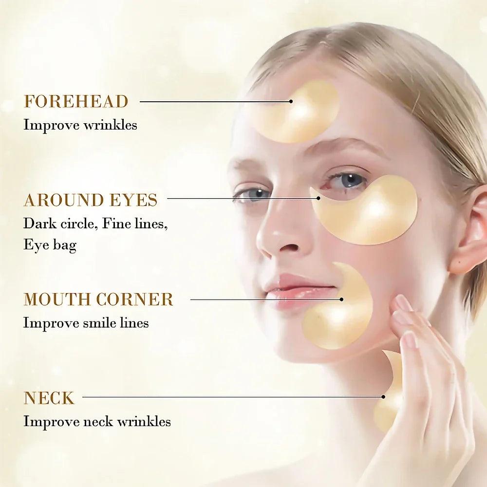 Golden Hydration Eye Mask for Brighter Eyes & Youthful Skin