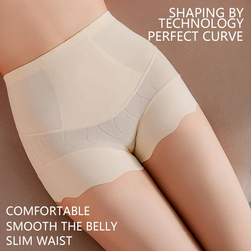 Seamless Plus Size Tummy Control Shapewear with Ruffles & Butt Lift for Women