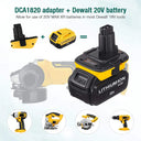 Dewalt 20V Lithium Battery Adapter for 18V Tools DCA1820