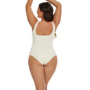 GUUDIA Seamless Tummy Control Bodysuit with Open Crotch for Effortless Shaping