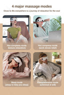 MUKASI Eye Massager with Heat Vibration Bluetooth Music