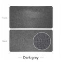 Large Size Wool Felt Mouse Pad Office Desk Protector Mat