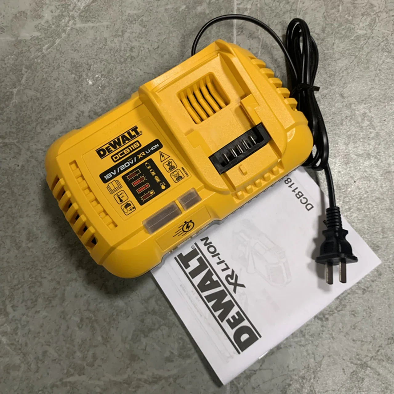 DeWalt DCB118 Fast Charger for 20V MAX & 60V Batteries with Fan Cooling