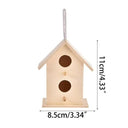 Wooden Hummingbird House: Charming DIY Bird Nest for Garden and Home  ourlum.com 589-B  