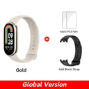 Mi Band 8 Blood Oxygen Tracker: Advanced Health Monitoring & Fitness Trends  ourlum.com Gold N Black Strap CHINA 