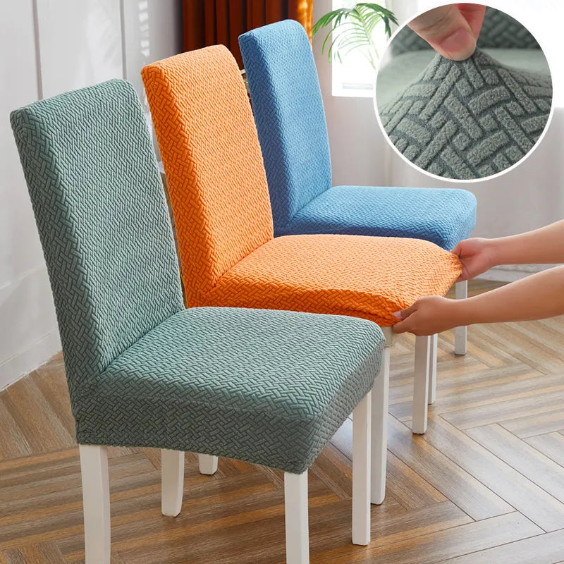 Universal Elastic Chair Cover: Upgrade Your Home Decor Today!  ourlum.com   
